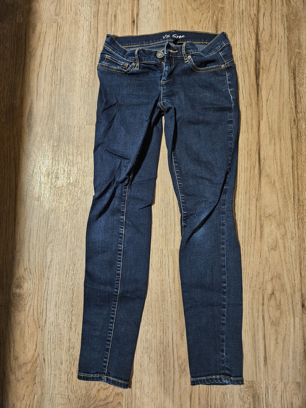 Victoria's Secret VS Siren Women's Dark Blue Skinny Jeans